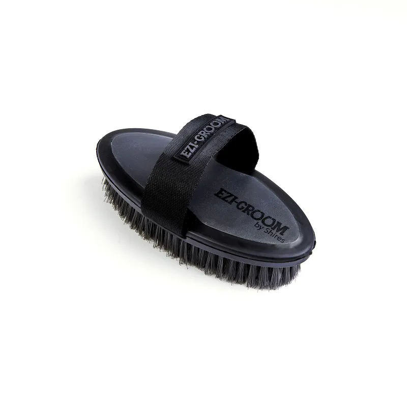 EZI-GROOM Grip Small Body Brush in Black